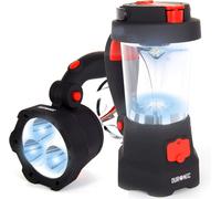 Hurricane - Lampada a Lanterna a Dinamo E USB, Con 10 LED, Con Segnale Di Emerge