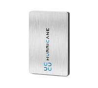Hurricane MD25C3 Hard disk esterno portatile 1TB, 2,5" USB-C disco rigido esterno per foto, smart TV, PC, laptop, ps4, ps5, Xbox compatibile con Windows Mac OS Linux - argento