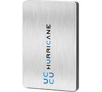HURRICANE MD25U3 120GB Hard Disk Esterno 2,5" USB 3.0 Portable Hard Drive per Foto TV PC Laptop Computer Compatibile con Windows Mac Linux - Argento