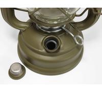 Hurricane storm lantern, olive green verde