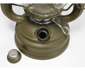 Hurricane storm lantern, olive green zielony