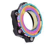 HURRISE Adattatore del Freno a Disco, Centerlock a 6 Bulloni Adattatore Blocco Freno Centro ASSE ASSE Assale in Lega Assale (Colorful)