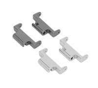 HURRISE Set di Connettori per Cinturino in Metallo Aggiornamento Barra a Molla a Sgancio Rapido da 12 a 20 Mm con Facile Installazione e Rimozione