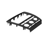 HURRISE Tasco Radio per Auto Touch Screen, 2 Parti di Interni con Cornice GPS di Din GPS Cash Dash Stareo Console Console Stereo Fascia Radio per Auto Dal 2004 Al 2010, Nero