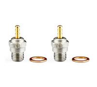 Hurromy 2 x Candele di accensione 70117 per scintille calde nitro parti del motore T1 N3 N4 sostituisce OS 8 per Redcat 1/8 1/10 auto telecomandata