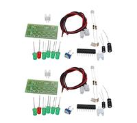 Hurromy 2 x Ka2284 - Kit per il fai da te con indicatore LED, livello di suono, indicatore di livello
