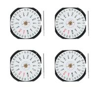 Hurromy 4 x Accessori Orologio VX33E VX33 Movimento al Quarzo con Finestra e Calendario a 3 Pin Batterie, Come Mostrato, Come mostrato