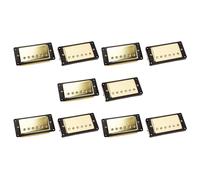 Hurromy 5 kit di ricambio Humbucker Pickup Gold