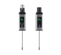 Hurromy Convertitore microfono microfono Trasmettitore Ricevitore Microfono XLR Microfono Dinamico Installazione Facile da Usare
