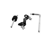 Hurromy Morsetto per campana batteria, clip professionale per strumenti musicali a percussione, parti di riparazione portatili, clip per piatti