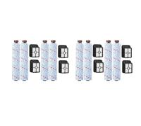 Hurromy Set di 2 spazzole a rullo filtro per Crosswave 1713 2224E parti di pulizia serie 2582E 1866 1868 1934 1926