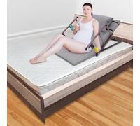 Hurrylying Schienale regolabile elettrico, grigio, adatto per donne incinte, anziani, persone con disabilità, ferite o persone che si riprendono dopo un intervento chirurgico, 75 x 120 cm