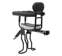 Hurrylying Seggiolino per bicicletta per bambini, per mountain bike, regolabile, con fondo di sicurezza per bambini da 1 a 5 anni, rimovibile, confortevole