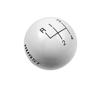 Hurst 1637626 Pomello del cambio di ricambio in plastica bianca