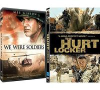 Hurt Locker & We Were Soldiers War Courage Movie Bundle Set
