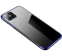 HURTEL Antiurto, con protezione dello schermo, in TPU COVER per Apple iPhone 13 Mini, Trasparente
