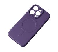 HURTEL Antiurto, in silicone COVER MAGSAFE per Apple iPhone 15 Pro Max, Viola