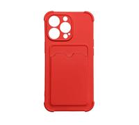 HURTEL Card Armor COVER per Samsung Galaxy A22 4G, Rosso