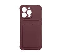 HURTEL Card Armor CUSTODIA A LIBRO per Samsung Galaxy A22 4G, Rosso