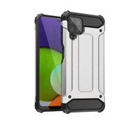 HURTEL Hybrid Armor Armor COVER per Samsung Galaxy A22 4G, Argento