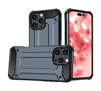 HURTEL Ibrida COVER per Apple iPhone 16 Pro, Nero