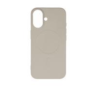 HURTEL in silicone liquido MagSafe 190383 COVER PER SMARTPHONE per Apple iPhone 16e, Crema