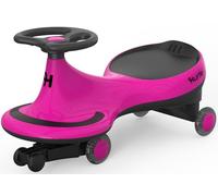 Hurtle Macchina per Bambini Cavalcabile a Movimento Oscillante, senza Pedali né Batterie, Ideale per Primi Passi per Bambini, Giochi per Bambini, Uso Interno ed Esterno, Rosa