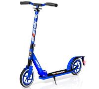 Hurtle Renegade Monopattino a 2 Ruote per Bambini, Adolescenti e Adulti - Manubrio a T Regolabile, Pedana in Lega Antiscivolo, Pieghevole e Portatile con Tracolla