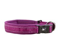Hurtta Collare Standard Cani Viola Riflettente Regolabile Imbottito M