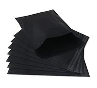 huruirui Buste per Spedizioni 50pezzi 40x50cm Nero Buste Plastica Pacchi per Spedizioni Vinted Autoadesive Anti-manomissione Impermeabile Sacchetti Spedizione per l'imballaggio