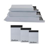 huruirui Buste per Spedizioni,Borse per Spedizione in Plastica 20x30cm/25x35cm/35x45cm Opache Autoadesive Spedizione di Merci Sacchetti per Spedizioni per Abbigliamento Imballaggio 30Pezzi