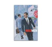 HURYEORHYH Mad Men Serie TV - 3 poster, stampa artistica da parete vintage, stampa artistica su tela, decorazione estetica per soggiorno, camera da letto, 30 x 45 cm, senza cornice