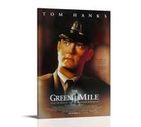 HURYEORHYH Poster con stampa artistica da parete con motivo The Green Mile, stampa artistica su tela, stile vintage, per soggiorno, camera da letto, 30 x 45 cm, con cornice