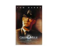 HURYEORHYH Poster con stampa artistica da parete con motivo The Green Mile, stile vintage, decorazione artistica su tela per soggiorno, camera da letto, 20 x 30 cm, senza cornice