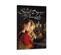 HURYEORHYH Poster con stampa artistica da parete in stile vintage, motivo: The Secret Diaries of Miss Anne Lister, decorazione artistica su tela per soggiorno e camera da letto, 40 x 60 cm, con