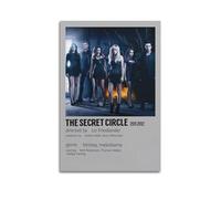 HURYEORHYH The Secret Circle Poster stampa artistica da parete vintage, poster decorativo su tela per soggiorno, camera da letto, 40 x 60 cm, senza cornice