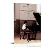 HURYEORHYH Tokyo Sonata Poster stampa artistica da parete vintage poster decorativo su tela estetica per soggiorno camera da letto 20 x 30 cm, stile cornice