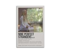 HURYWRTTH Nine Perfect Strangers- Poster su tela, decorazione artistica da parete, stile vintage, per soggiorno, camera da letto, 40 x 60 cm, senza cornice