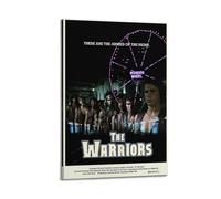 HURYWRTTH The Warriors 1979 (6) poster su tela estetica, decorazione artistica da parete, stile vintage, per soggiorno e camera da letto, 20 x 30 cm, con cornice