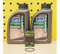 Husaberg Fe FS Fx 390 450 570 Oelwechselset Olio Filtro HF Bel Ray Thumper 10w50