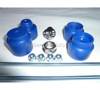 Husaberg Fe Te FS Fx Front Rear Axle Tamponi Paramotore Cursori Protezione Blu