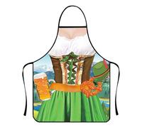 Husalsea Grembiule Oktoberfest per Barbecue - Grembiule Sexy e Funzionale per Uomo, Ideale per Cucina e Grill, Divertente e Adattabile, Impermeabile per Decorazioni Festa Oktoberfest (Style - 342)
