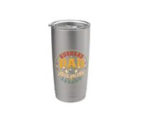Husband Dad Bowling Legend Funny Bowler Father Bicchiere termico in acciaio inox doppia parete