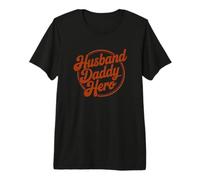 Husband Dad Hero Maglietta Premium
