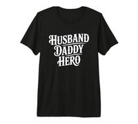 Husband Daddy Hero Maglietta Premium