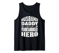 Husband Daddy Mountain Biker Hero Mountain Bike MTB Canotta
