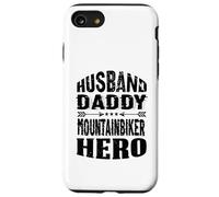 Husband Daddy Mountain Biker Hero Mountain Bike MTB Custodia per iPhone SE (2020) / 7/8