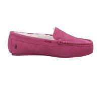 Hush Puppies Annie Ciabatte Donna Slip On Mocassino Suede In Pelle Tan