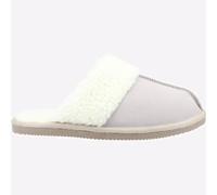 Hush Puppies Arianna Mule Donna Pantofole Con Memory Foam In Vera Pelle Beige