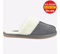 Hush Puppies Arianna Pantofole Mule Donna Memory Foam Grigio Slip-On